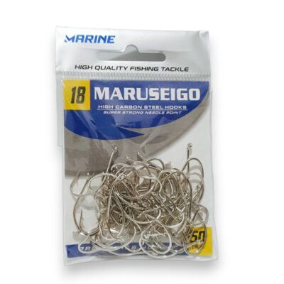 KIT ANZOL MARINE SPORTS MARUSEIGO Nº 18 (50 PEÇAS)